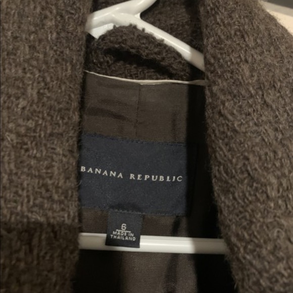 Banana Republic boiled wool pea coat. - Picture 2 of 3
